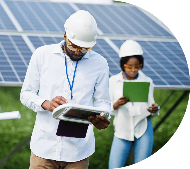 How The Solar Hub works illustration